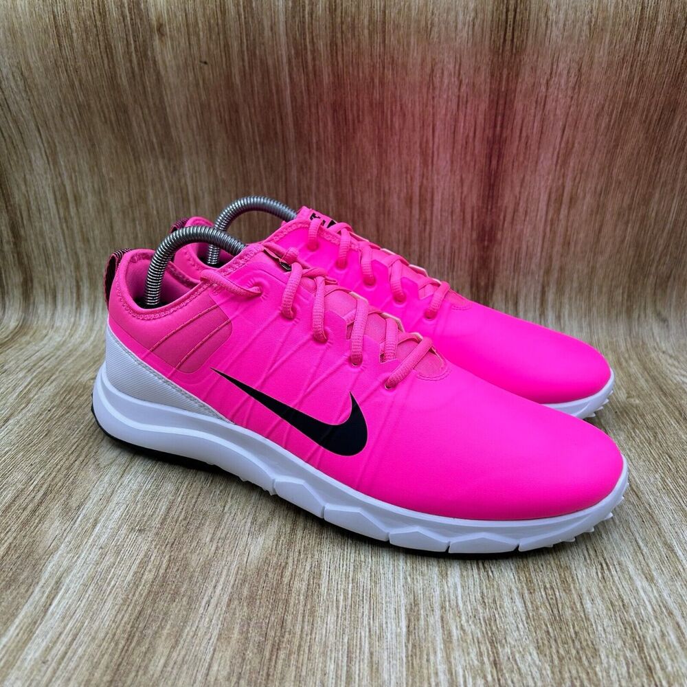Women's Size 11 Men's Size 9.5 - Nike FL Impact 2 Golf Shoes Waterproof Pink.